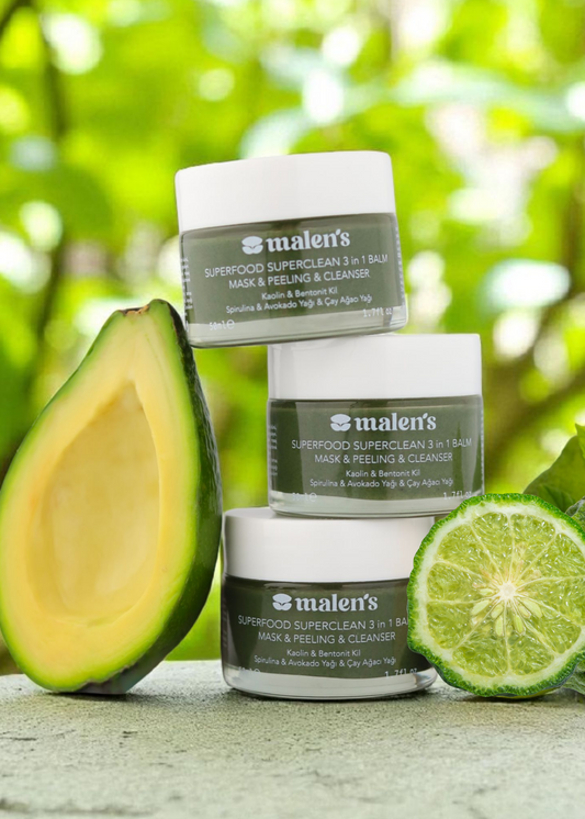SUPERFOOD SUPERCLEAN 3 IN 1 BALM 50 ml | 3'ü 1 Arada Temizleyici Balm (Maske & Peeling & Temizleyici)