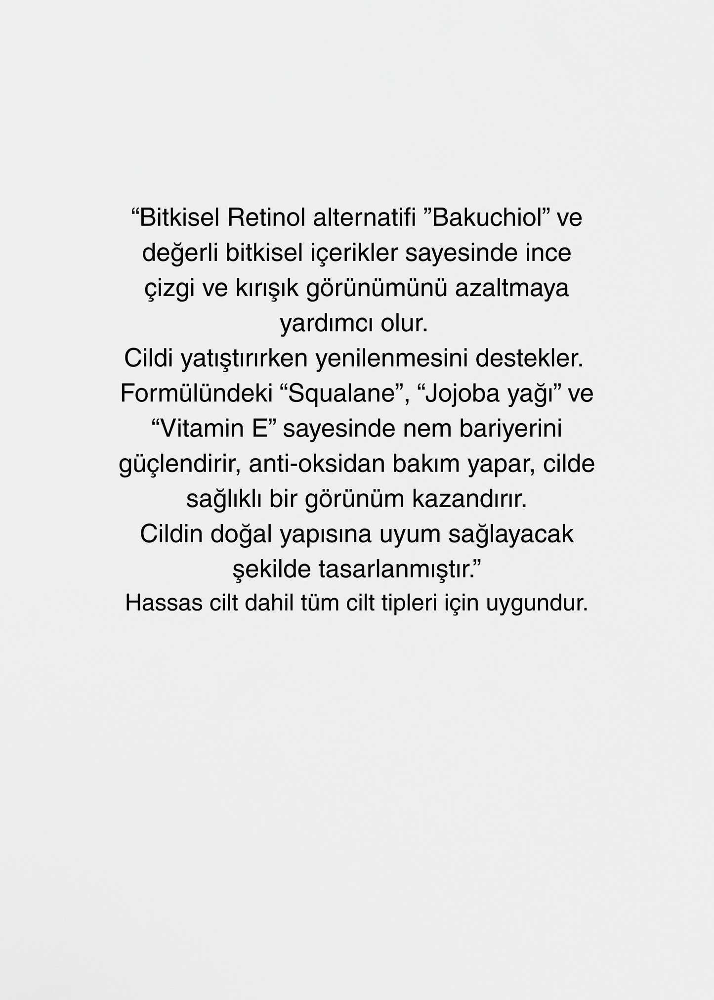BAKUCHIOL 1% SERUM MUSHROOM + SQUALANE 30 ml | Gündüz & Gece Bakım Serumu - Bitkisel Retinol + Skualan + Reishi Mantarı